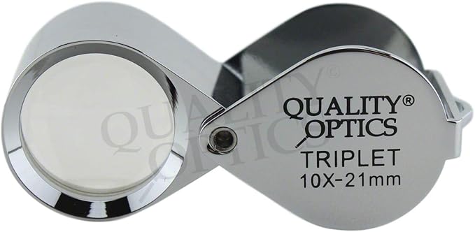 BelOMO 10x Triplet Jeweler's Loupe