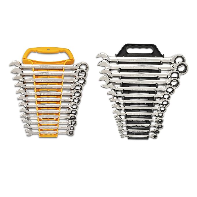 GearWrench 81916 16-Piece Combination Wrench Set SAE/Metric