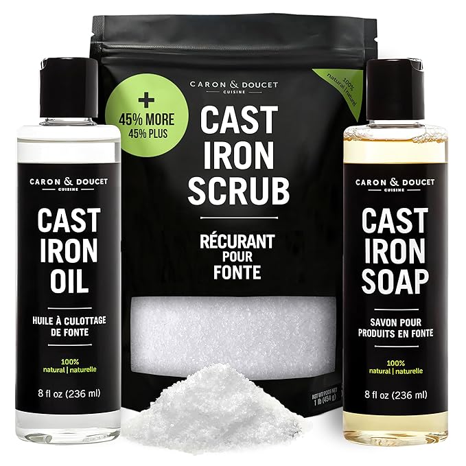 Grapeseed Oil for Cast Iron Seasoning