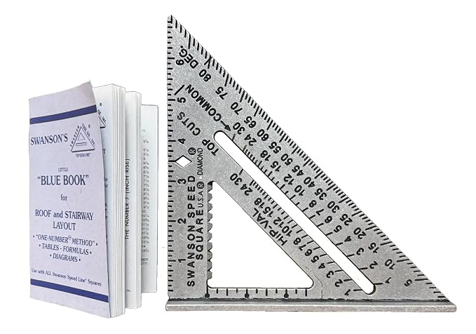 Swanson Tool S0101 7-Inch Speed Square